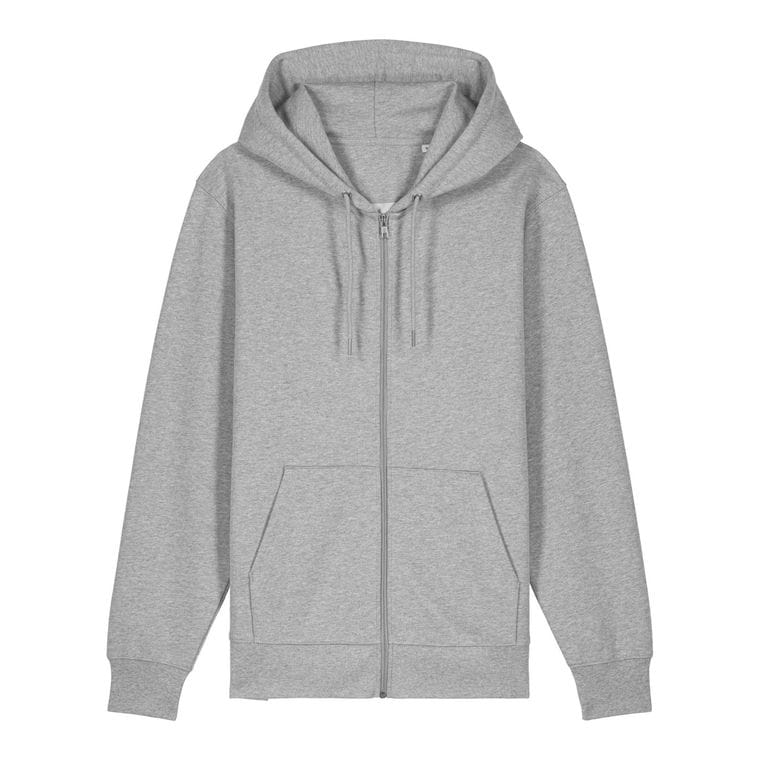 Hanorac cu fermoar Unisex Cultivator 2.0 Heather Grey 2XS