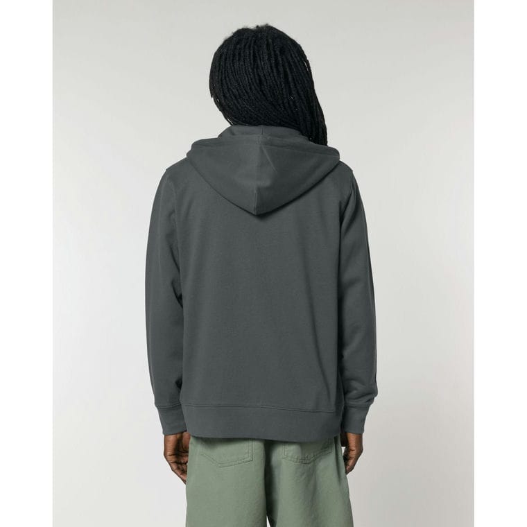 Hanorac cu fermoar Unisex Cultivator 2.0 Anthracite XXL