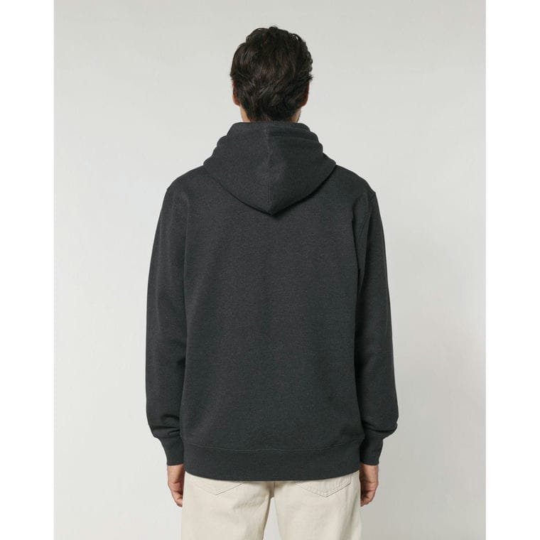 Hanorac cu fermoar Unisex Cultivator 2.0 Dark Heather Grey S