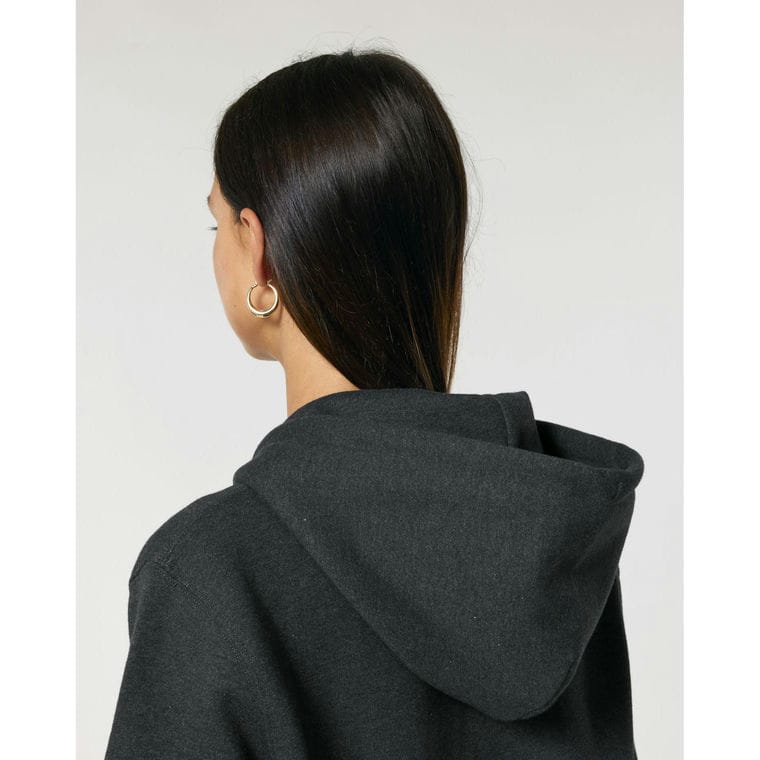 Hanorac cu fermoar Unisex Cultivator 2.0 Dark Heather Grey S