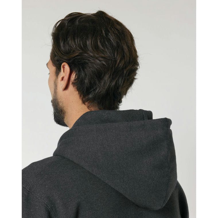 Hanorac cu fermoar Unisex Cultivator 2.0 Dark Heather Grey S