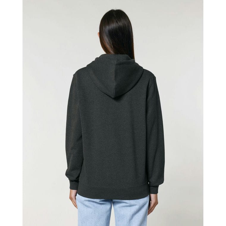 Hanorac cu fermoar Unisex Cultivator 2.0 Dark Heather Grey S