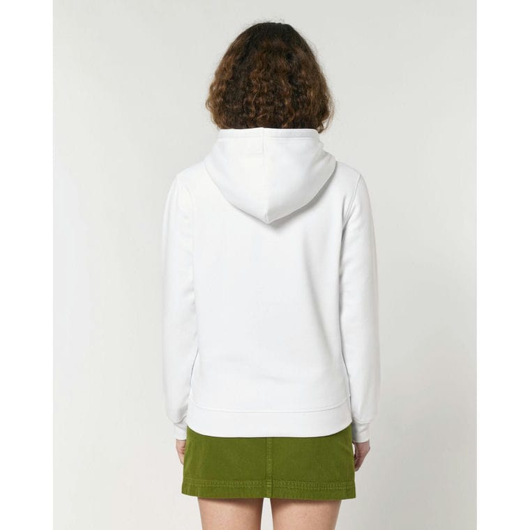 Hanorac cu glugă Unisex Drummer 2.0 White 3XL