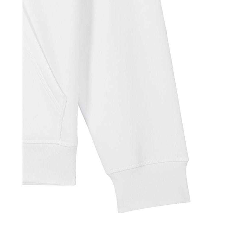 Hanorac cu glugă Unisex Drummer 2.0 White 3XL