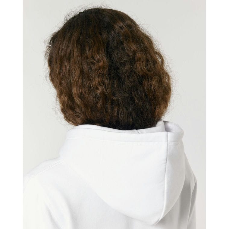 Hanorac cu glugă Unisex Drummer 2.0 White 3XL