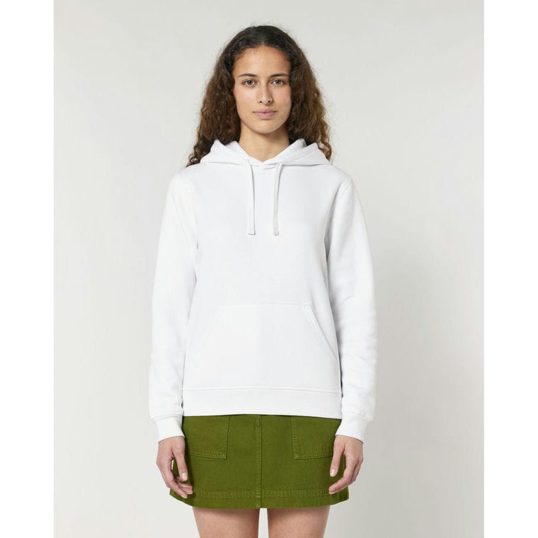 Hanorac cu glugă Unisex Drummer 2.0 White 3XL