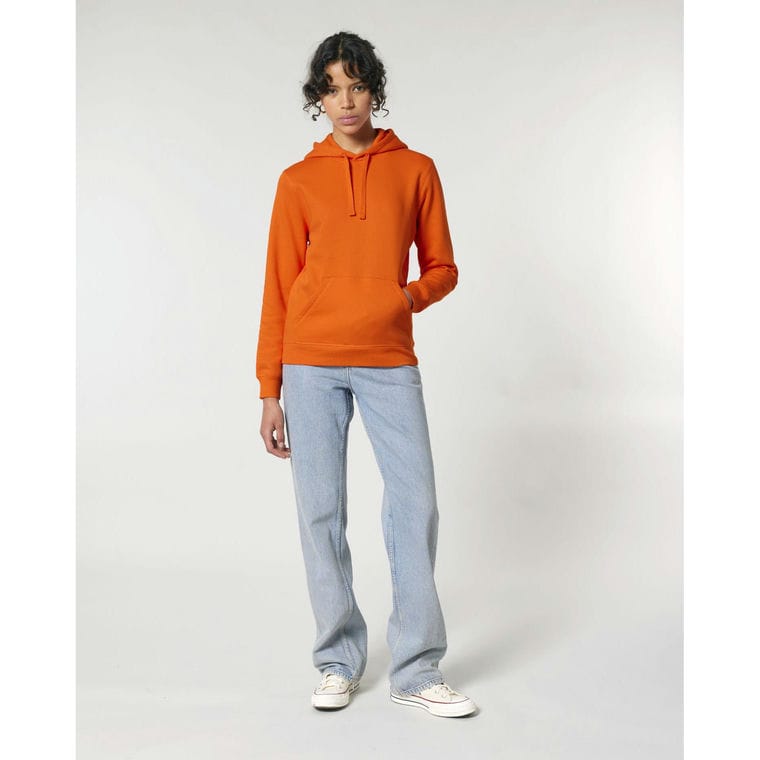 Hanorac cu glugă Unisex Drummer 2.0 Bright Orange XS