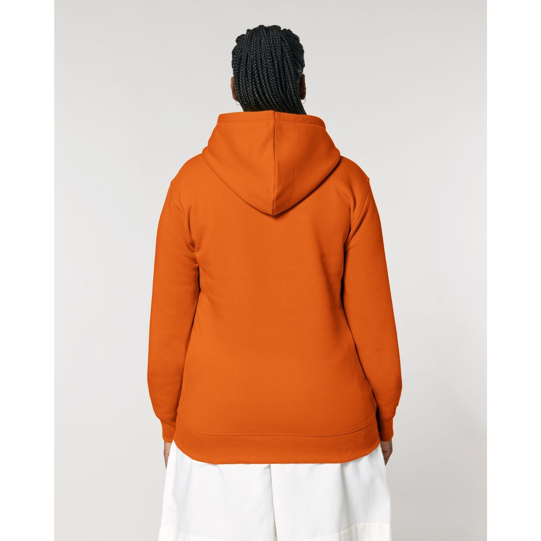Hanorac cu glugă Unisex Drummer 2.0 Bright Orange S