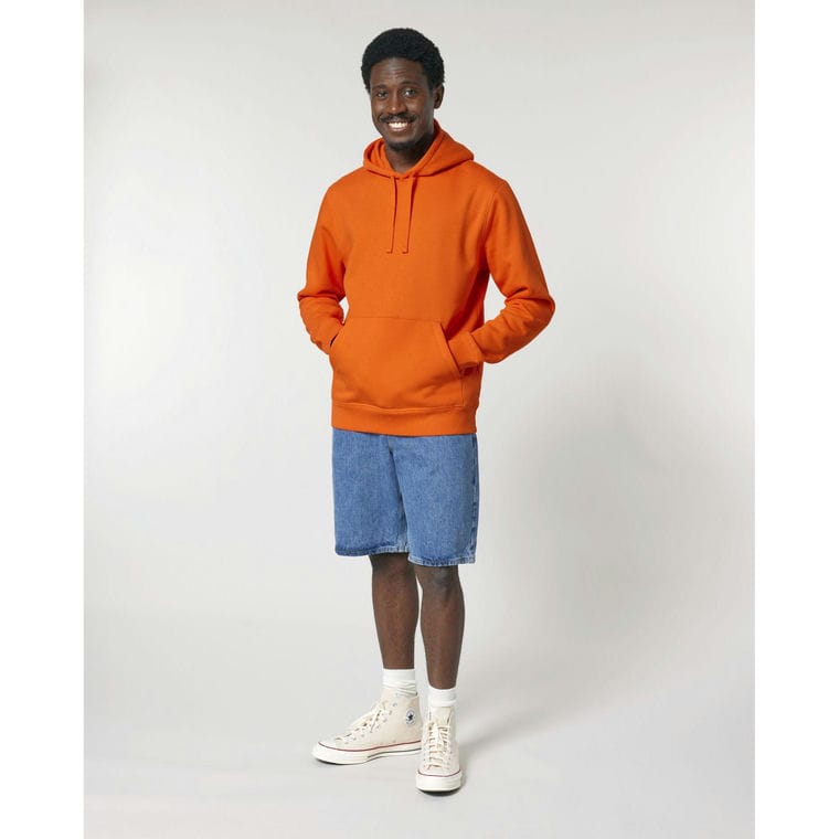 Hanorac cu glugă Unisex Drummer 2.0 Bright Orange XS