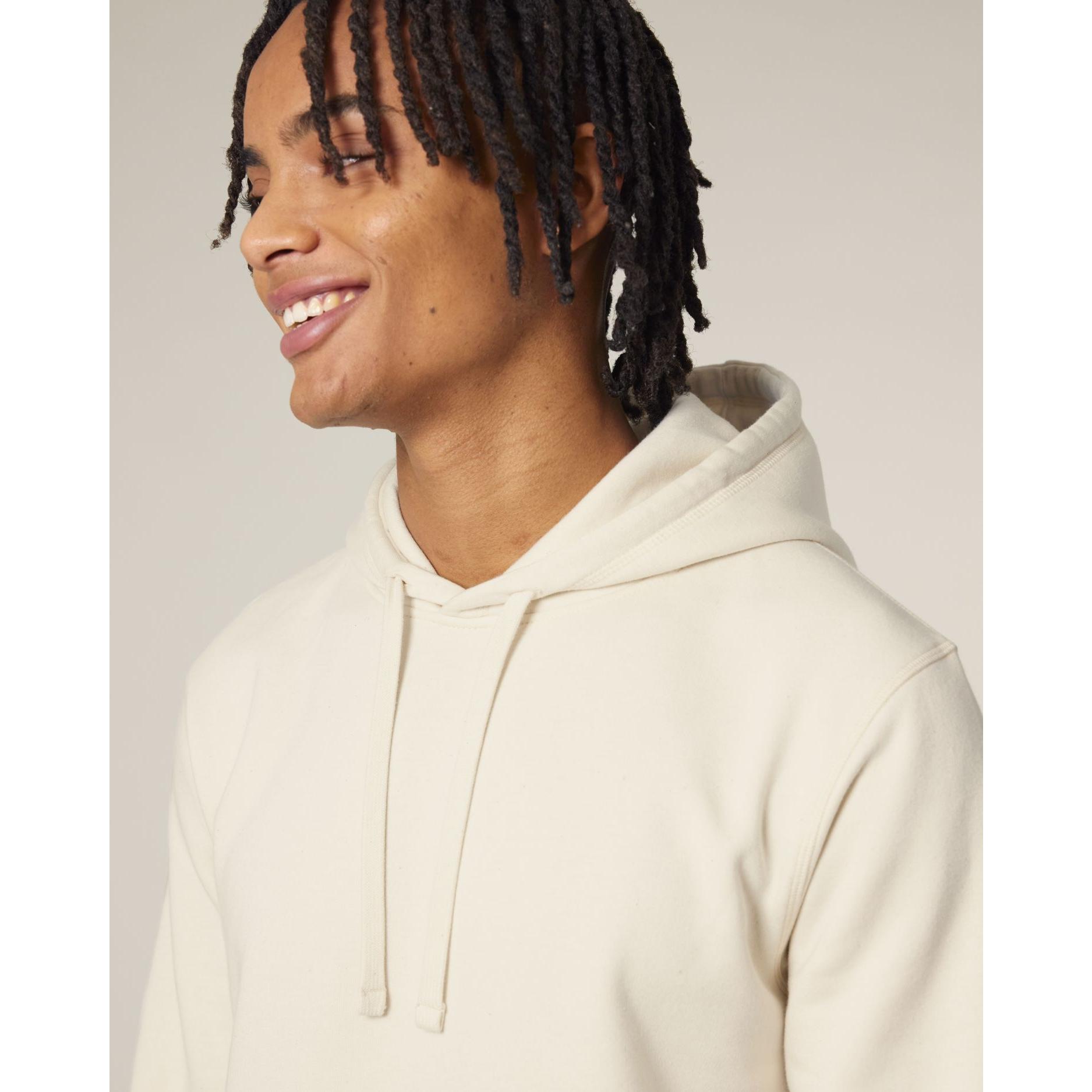 Hanorac cu glugă Unisex Drummer 2.0 Natural Raw M