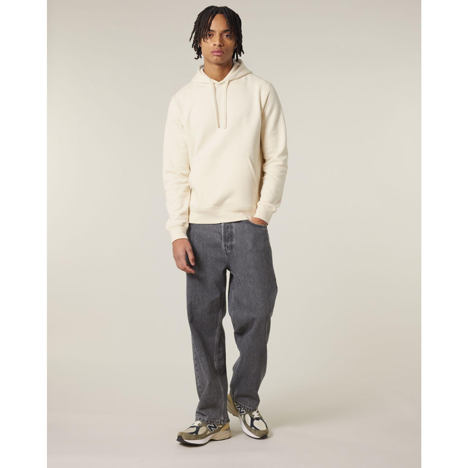 Hanorac cu glugă Unisex Drummer 2.0 Natural Raw M