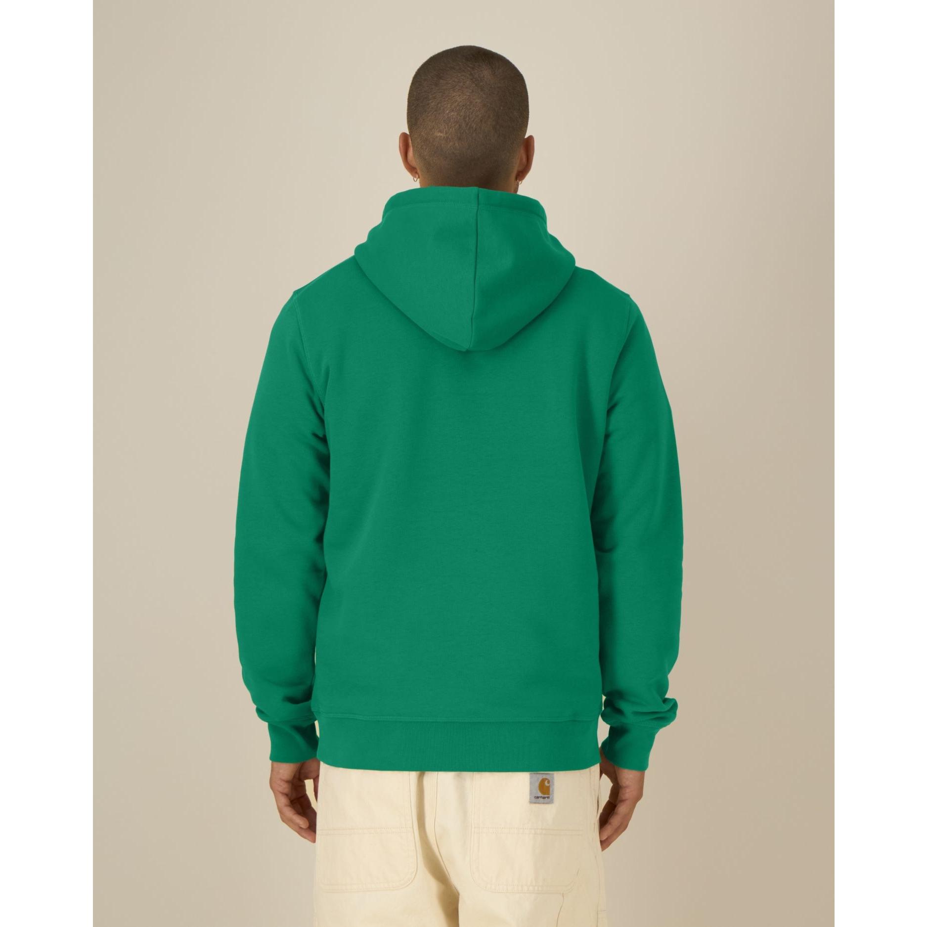 Hanorac cu glugă Unisex Drummer 2.0 Verdant Green 2XS