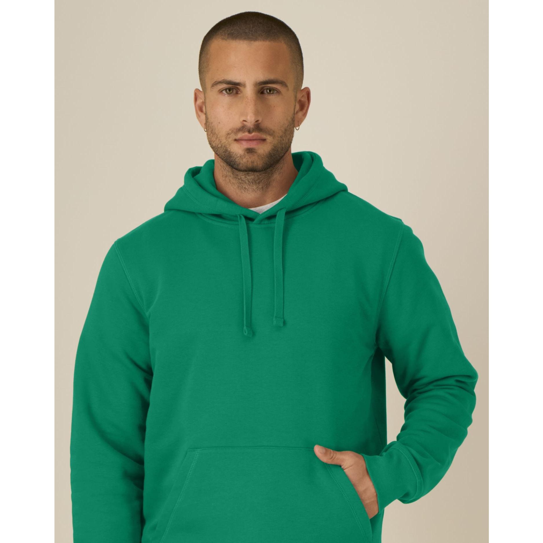 Hanorac cu glugă Unisex Drummer 2.0 Verdant Green 2XS
