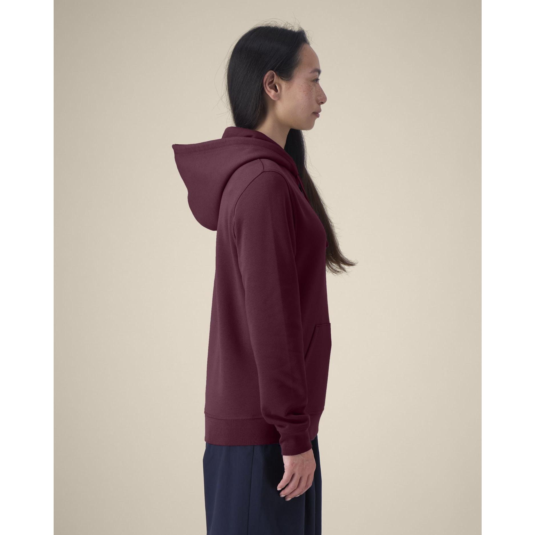 Hanorac cu glugă Unisex Drummer 2.0 Deep Plum 2XS