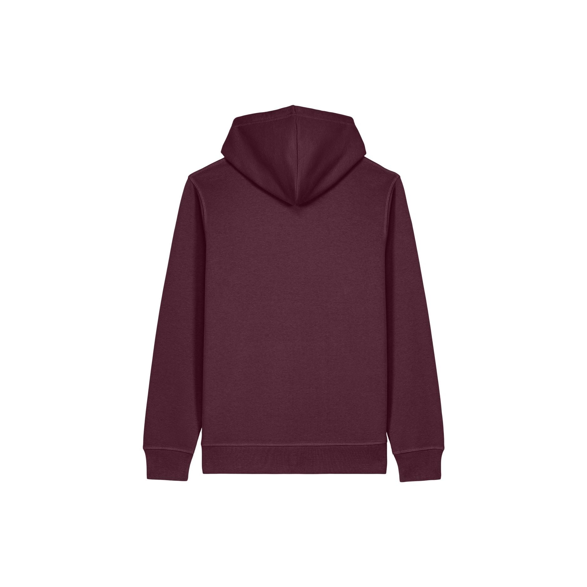 Hanorac cu glugă Unisex Drummer 2.0 Deep Plum 2XS