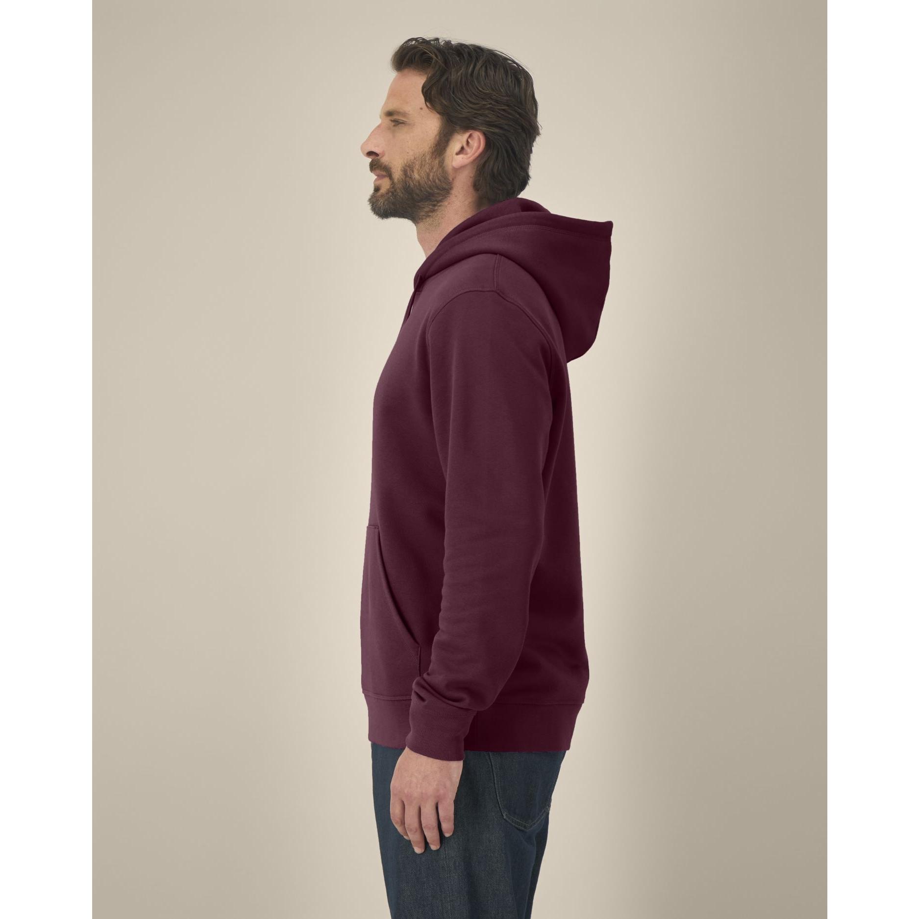 Hanorac cu glugă Unisex Drummer 2.0 Deep Plum 2XS