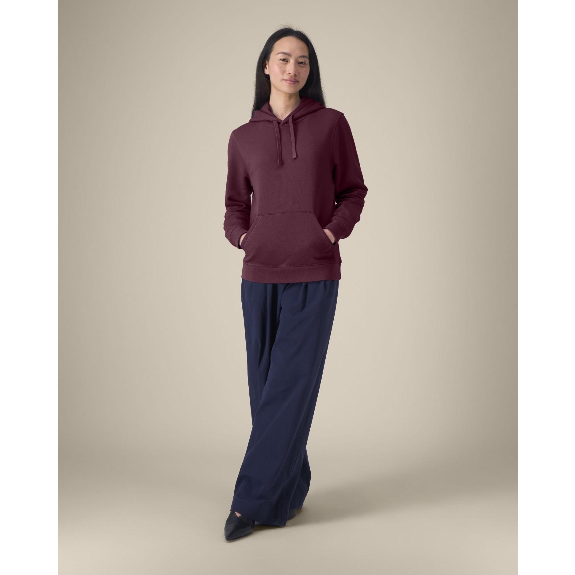 Hanorac cu glugă Unisex Drummer 2.0 Deep Plum 2XS