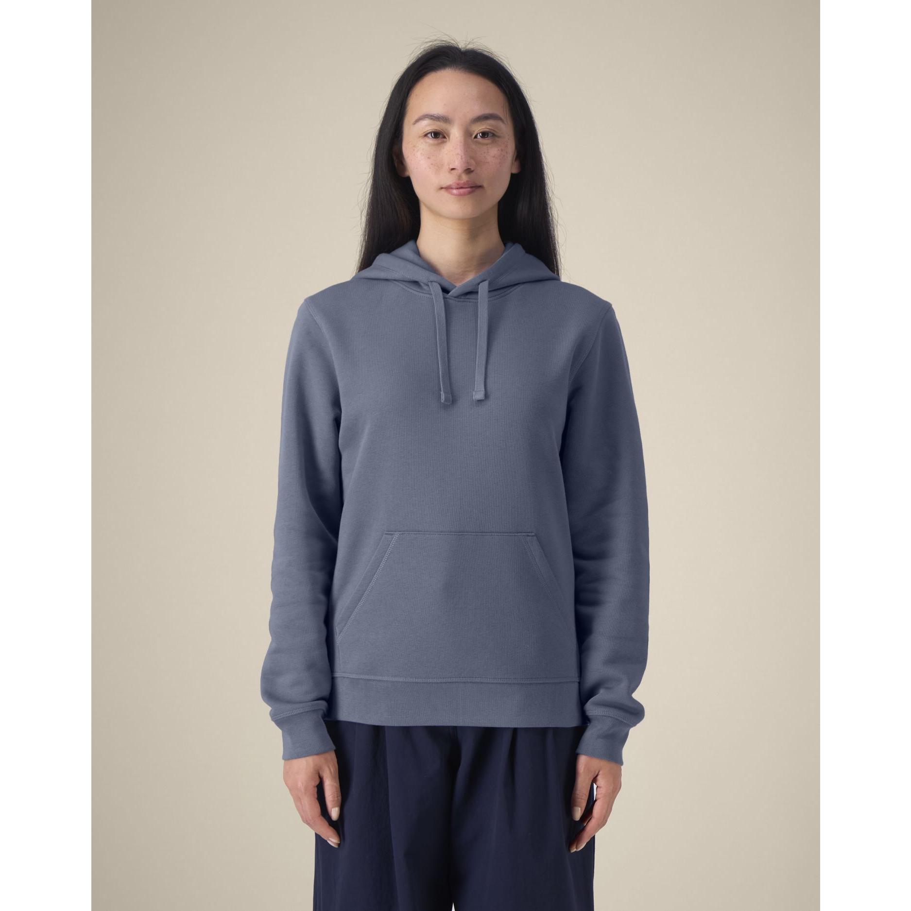 Hanorac cu glugă Unisex Drummer 2.0 Blue Grey 2XS