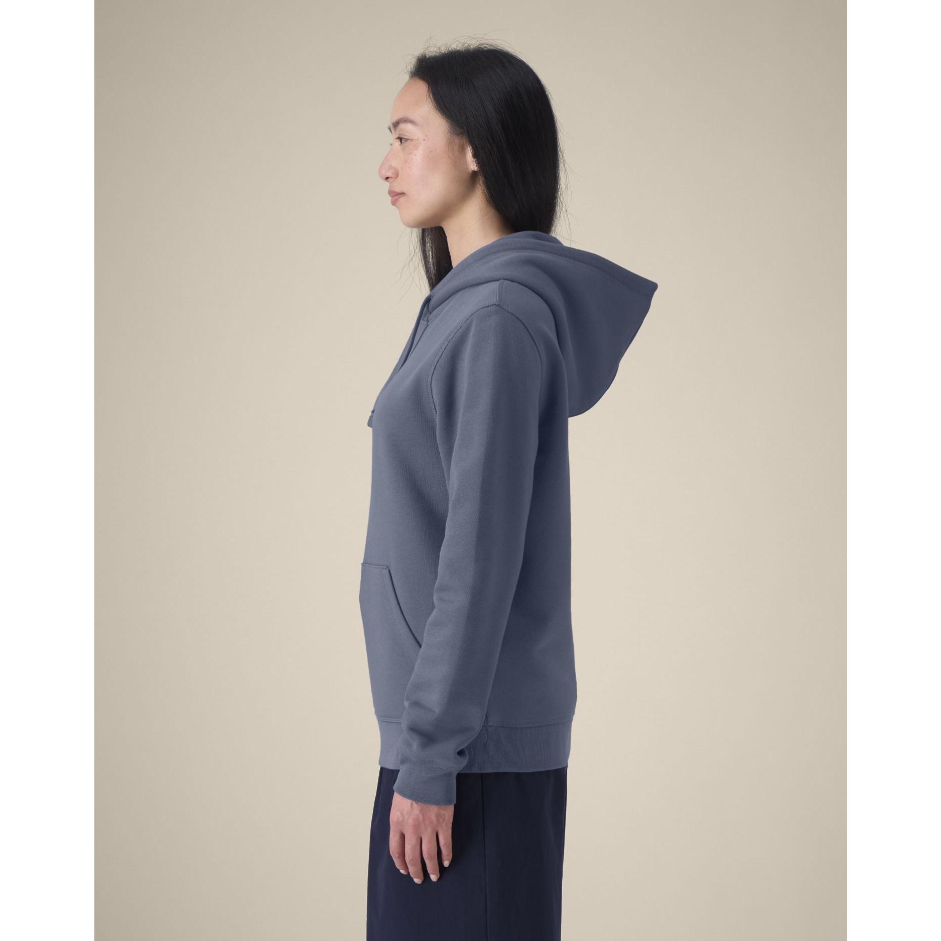 Hanorac cu glugă Unisex Drummer 2.0 Blue Grey 2XS