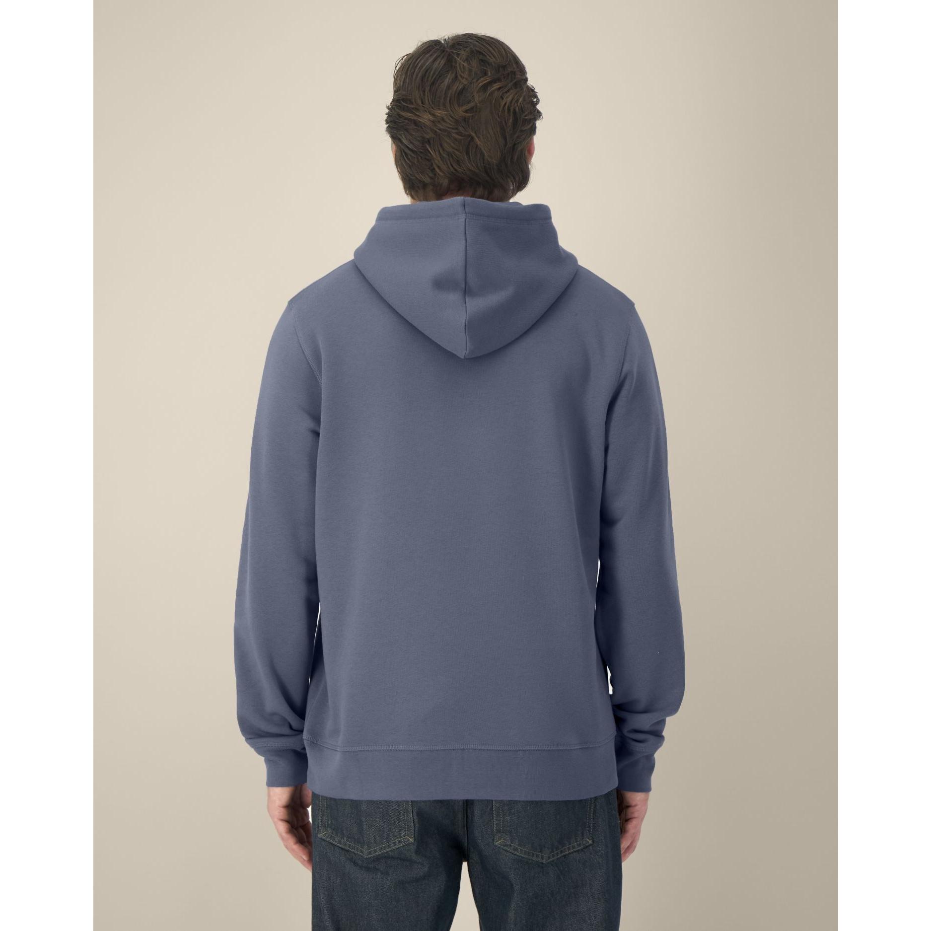 Hanorac cu glugă Unisex Drummer 2.0 Blue Grey 2XS