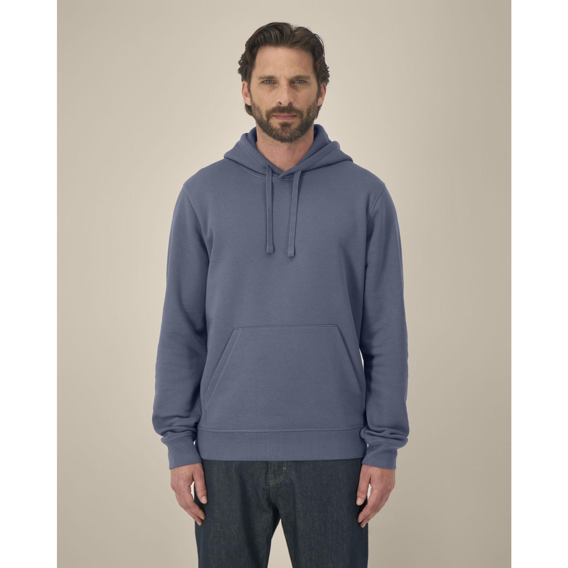 Hanorac cu glugă Unisex Drummer 2.0 Blue Grey 2XS