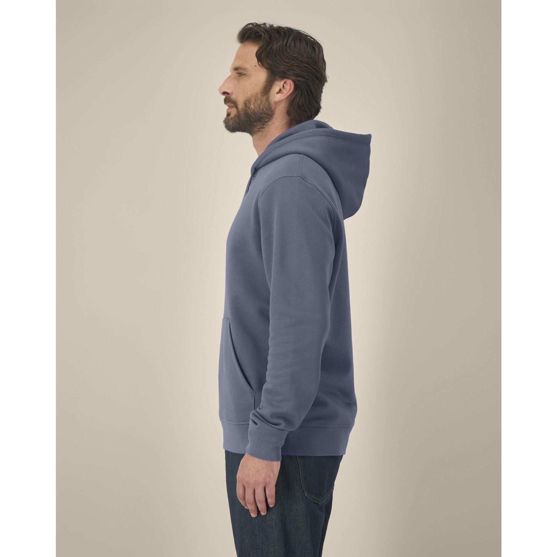 Hanorac cu glugă Unisex Drummer 2.0 Blue Grey 2XS
