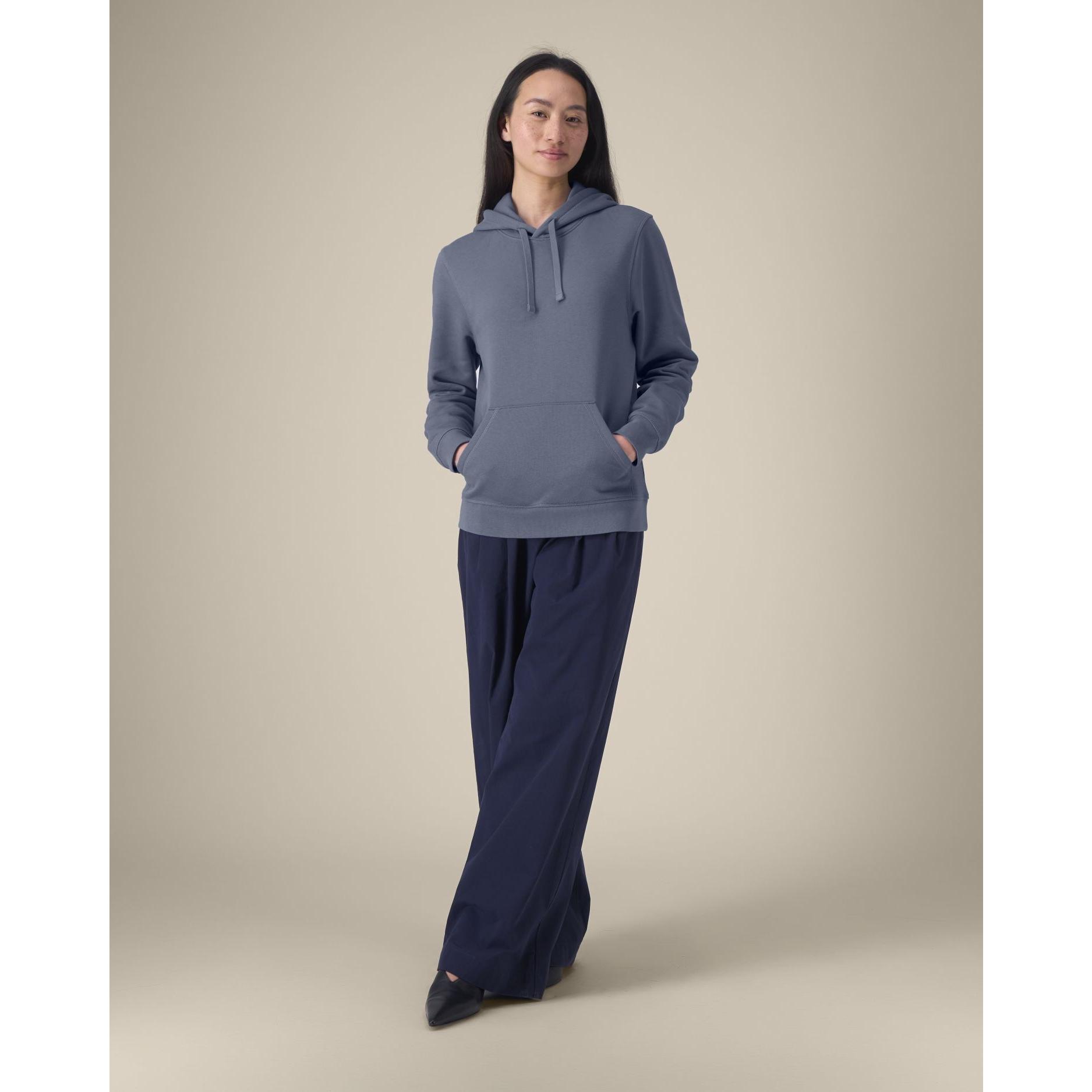 Hanorac cu glugă Unisex Drummer 2.0 Blue Grey 2XS
