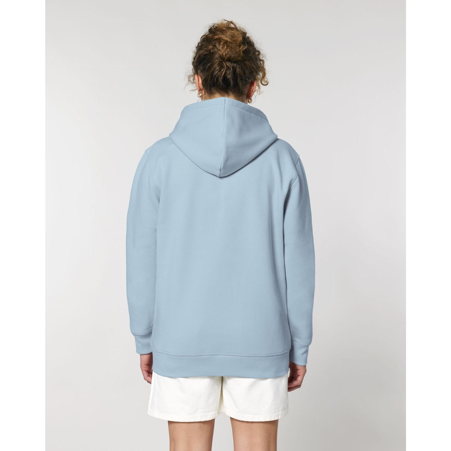 Hanorac cu glugă Unisex Drummer 2.0 Sky blue 2XS