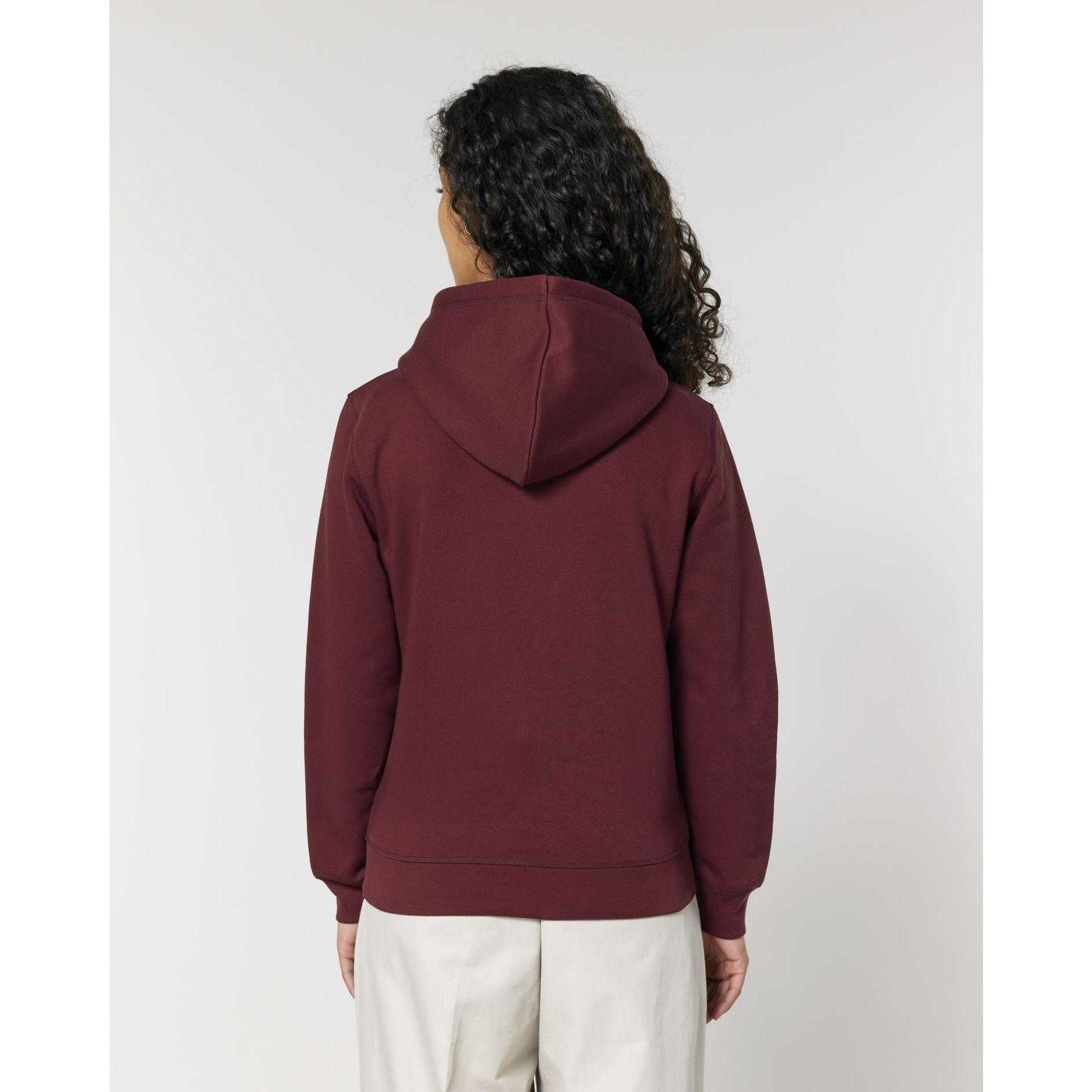 Hanorac cu glugă Unisex Drummer 2.0 Burgundy L