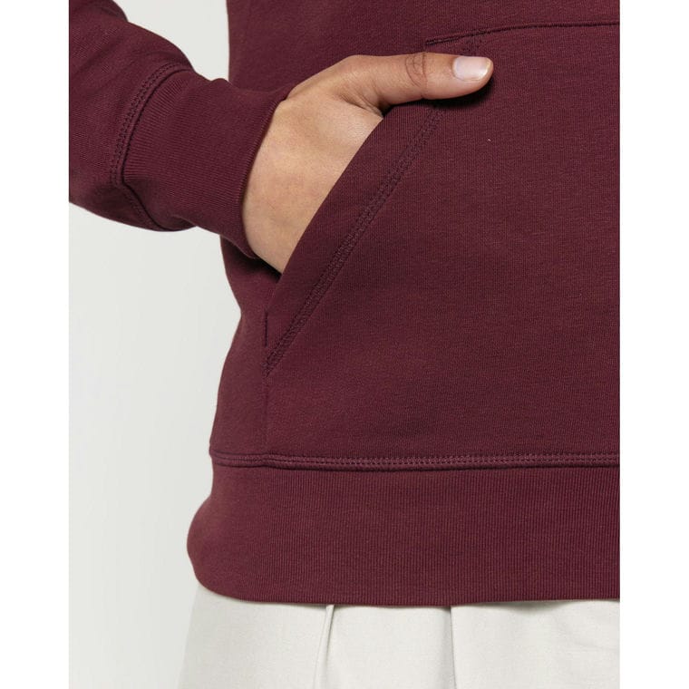 Hanorac cu glugă Unisex Drummer 2.0 Burgundy L