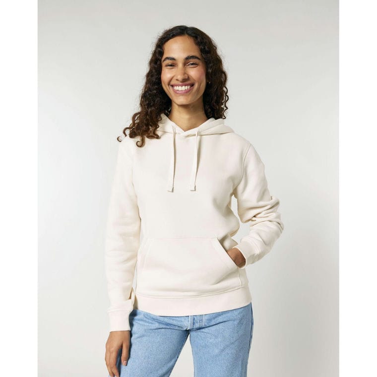 Hanorac cu glugă Unisex Drummer 2.0 Vintage White 3XL