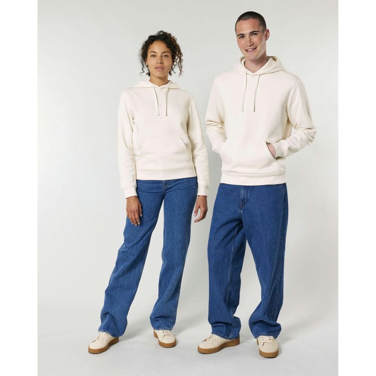 Hanorac cu glugă Unisex Drummer 2.0 Vintage White 3XL