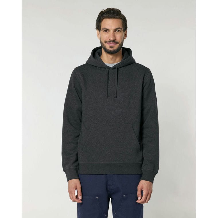 Hanorac cu glugă Unisex Drummer 2.0 Dark Heather Grey XL