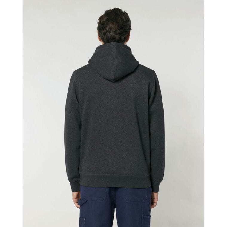 Hanorac cu glugă Unisex Drummer 2.0 Dark Heather Grey XL