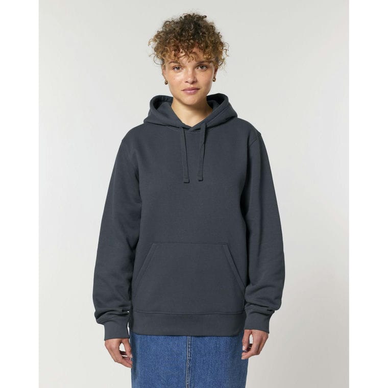 Hanorac cu glugă Unisex Drummer 2.0 India Ink Grey XS