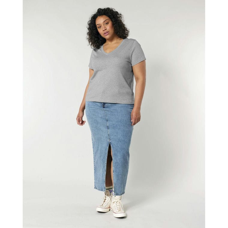 Tricou pentru femei Stella Isla Heather Grey S