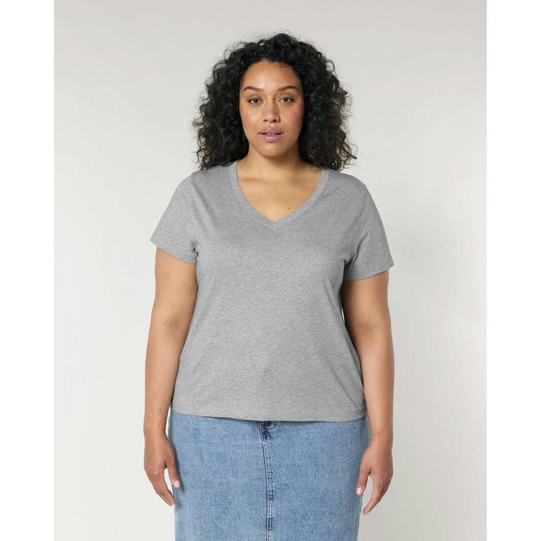 Tricou pentru femei Stella Isla Heather Grey S