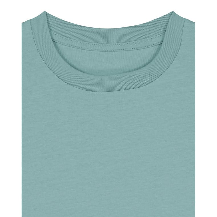 Tricou pentru copii Mini Creator 2.0 Teal Monstera 5 - 6 ani