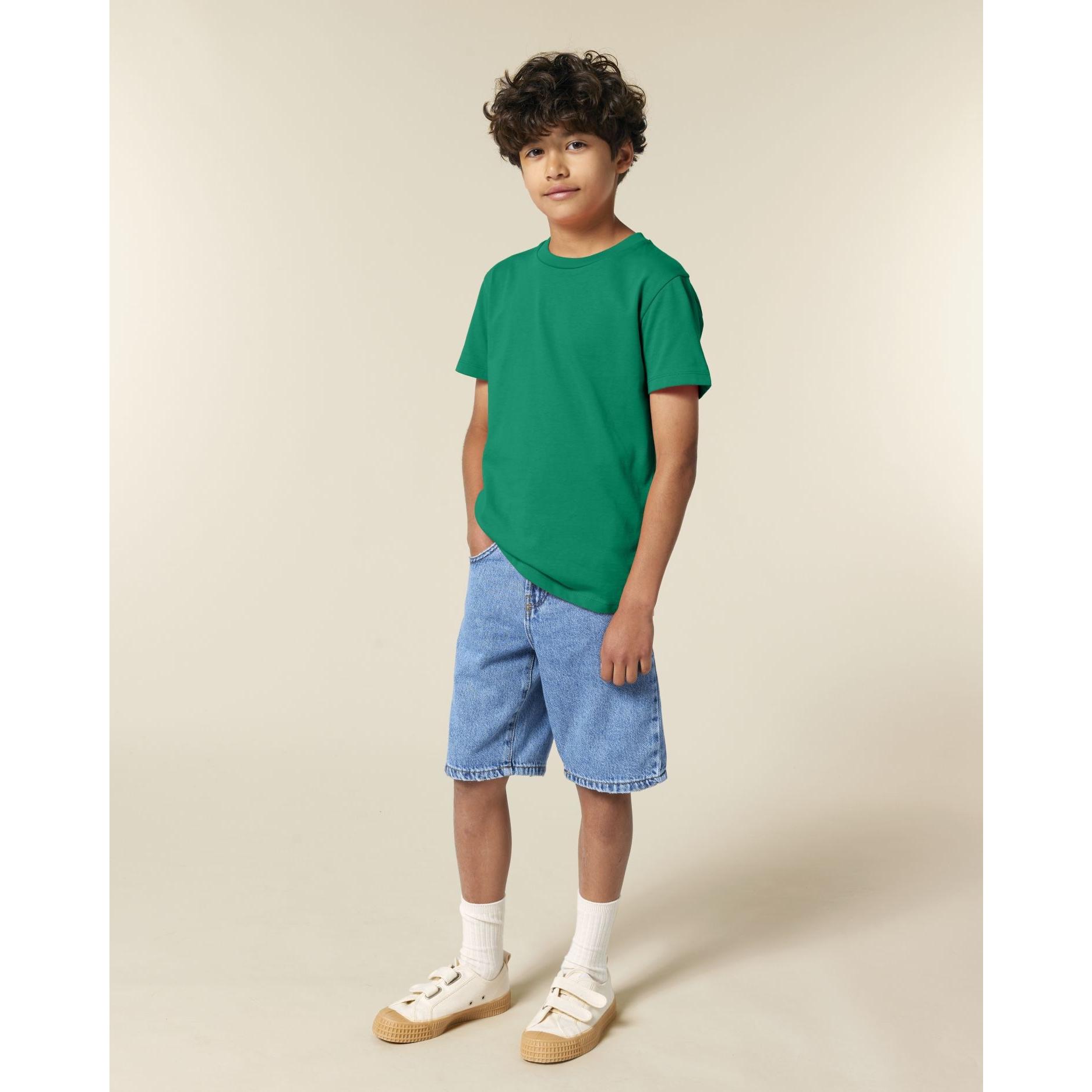 Tricou pentru copii Mini Creator 2.0 Verdant Green 12 - 14 ani