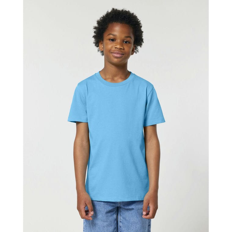 Tricou pentru copii Mini Creator 2.0 Aqua Blue 5 - 6 ani