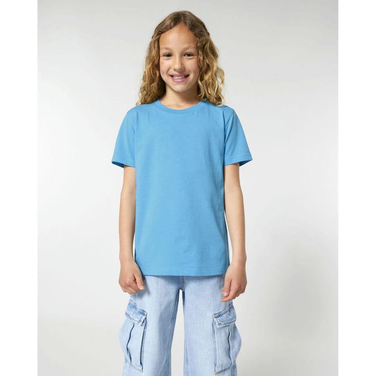 Tricou pentru copii Mini Creator 2.0 Aqua Blue 5 - 6 ani