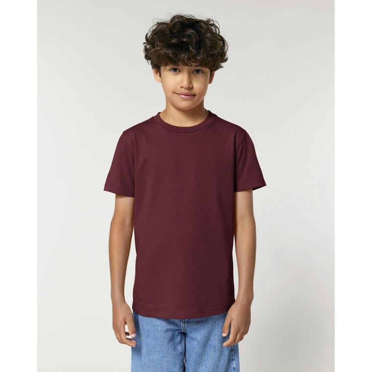 Tricou pentru copii Mini Creator 2.0 Burgundy 7 - 8 ani