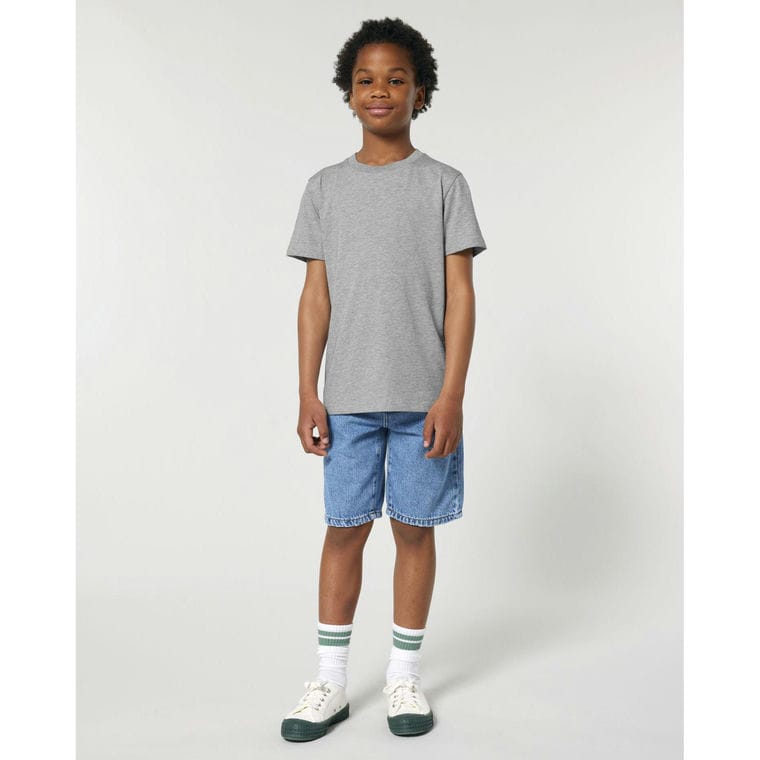 Tricou pentru copii Mini Creator 2.0 Heather Grey 9 - 11 ani