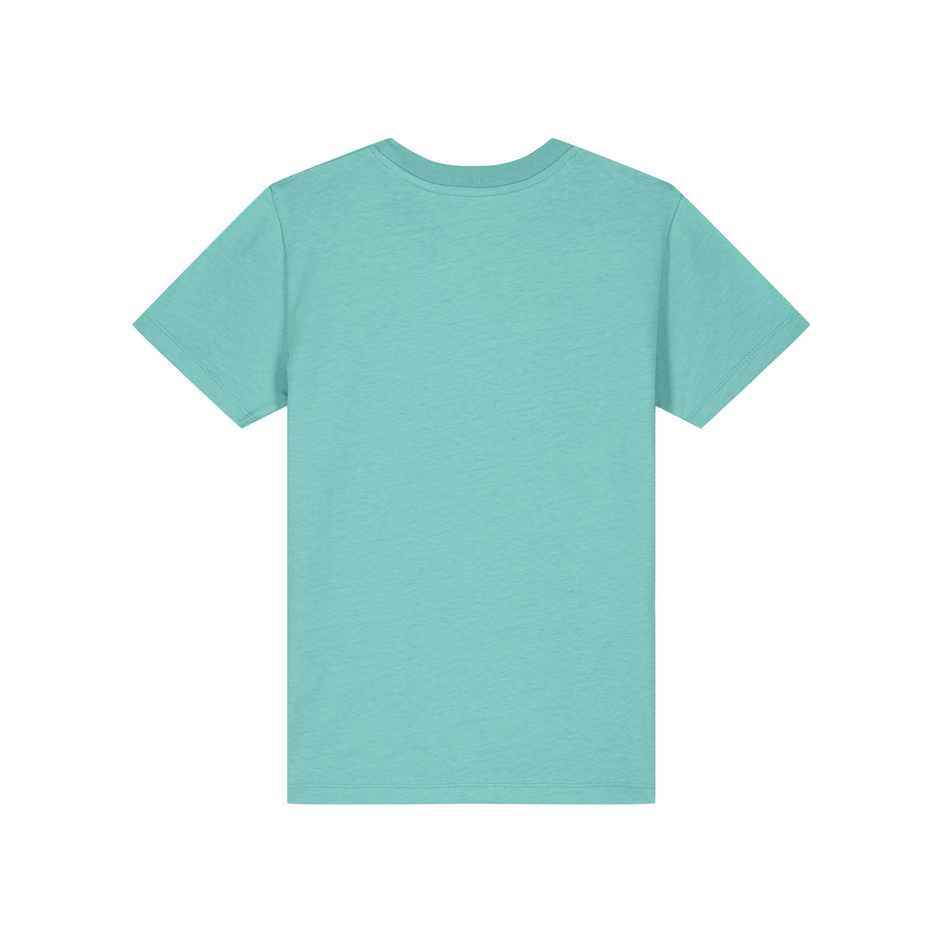 Tricou pentru copii Mini Creator 2.0 Pool Blue 5 - 6 ani