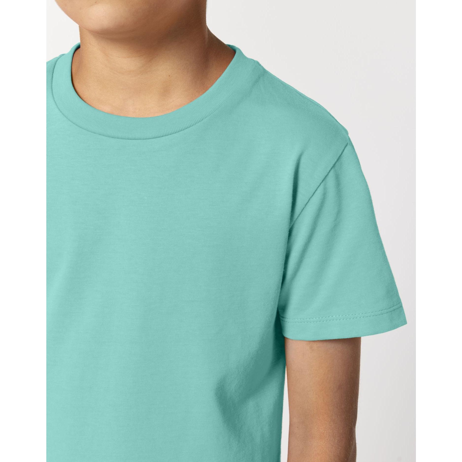 Tricou pentru copii Mini Creator 2.0 Pool Blue 5 - 6 ani