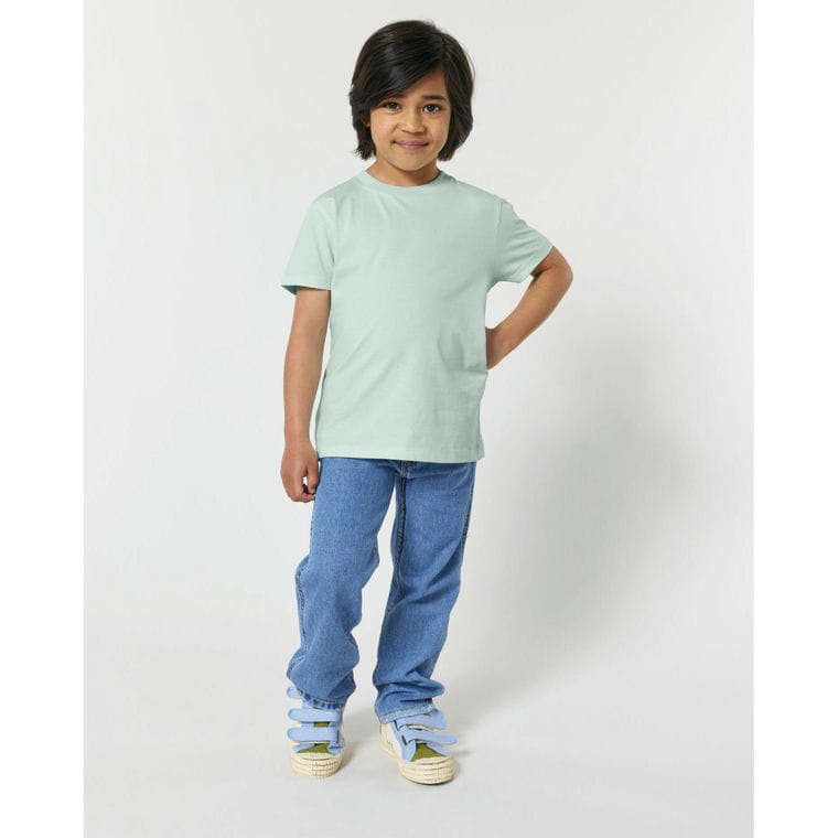 Tricou pentru copii Mini Creator 2.0 Caribbean Blue 12 - 14 ani