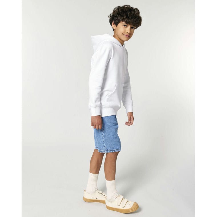 Hanorac cu glugă pentru copii Mini Cruiser 2.0 White 3 - 4 ani