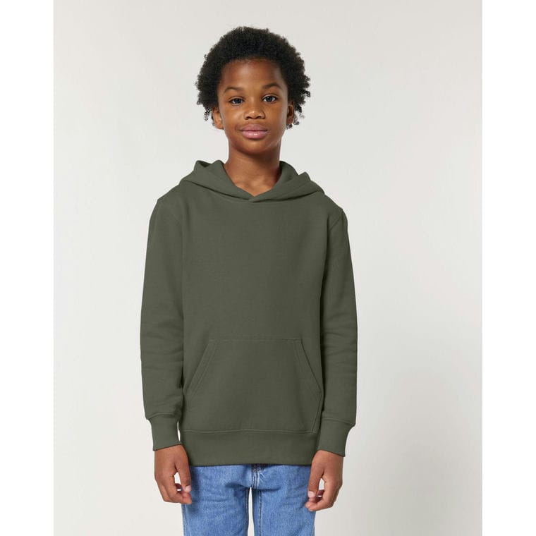 Hanorac cu glugă pentru copii Mini Cruiser 2.0 Khaki 5 - 6 ani