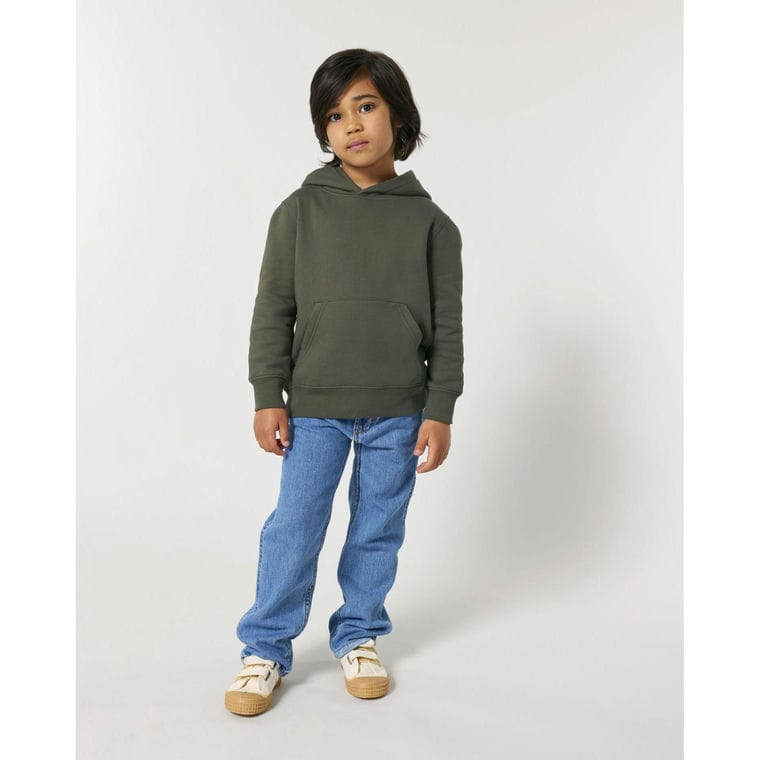 Hanorac cu glugă pentru copii Mini Cruiser 2.0 Khaki 5 - 6 ani