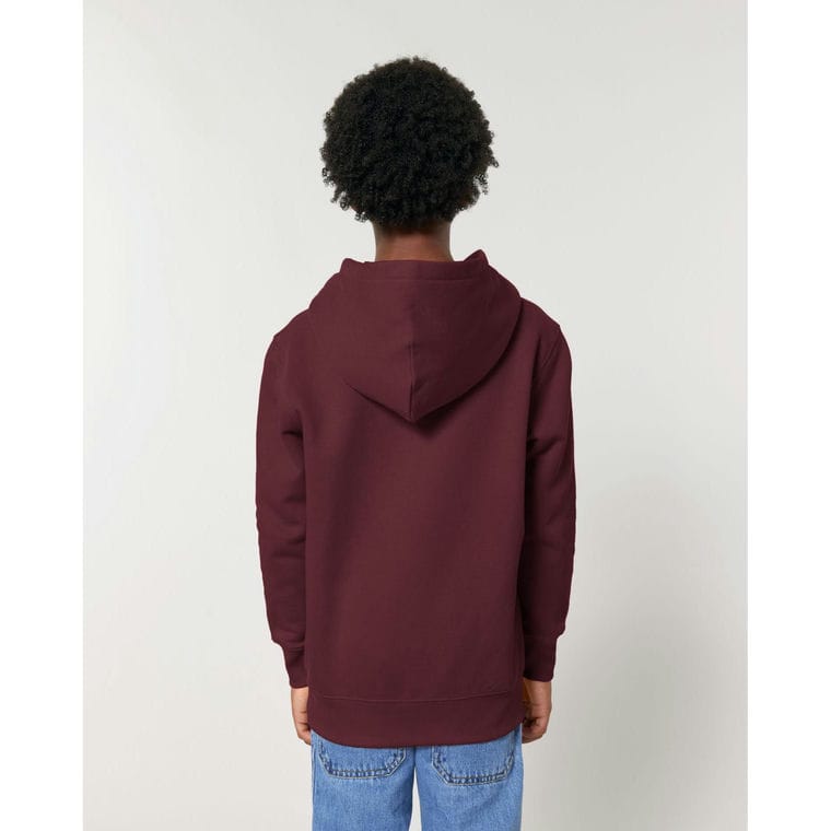 Hanorac cu glugă pentru copii Mini Cruiser 2.0 Burgundy 5 - 6 ani